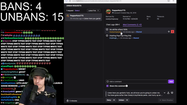 Artosis has a tricky unban request