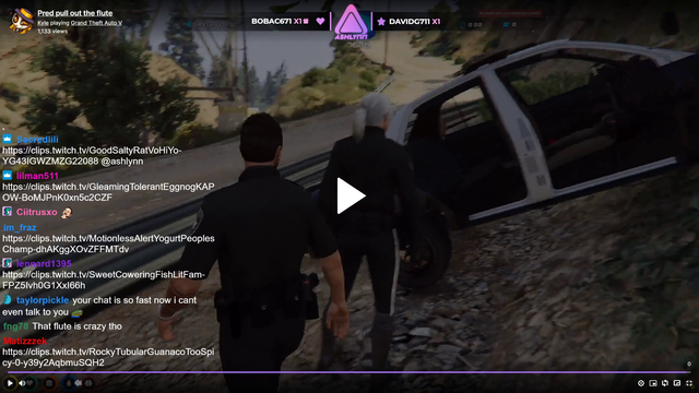 Ashlynn on why she doesn't RP on her cop character much
