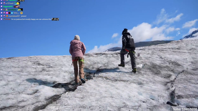 Maya and Adapt in the middle of nowhere in Alaska