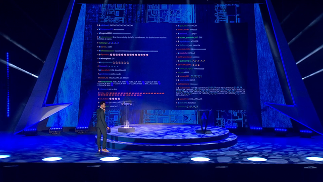Twitch chat does what they do best at the ESLANDS awards event with 1.6m current viewers