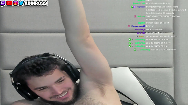 Adin Ross getting hacked live on stream