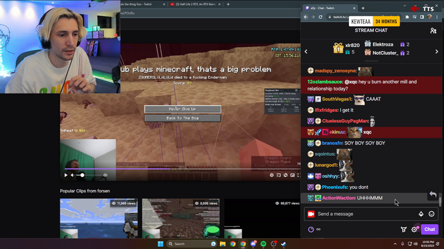 Xqc leaks he may have ownership in STAKE