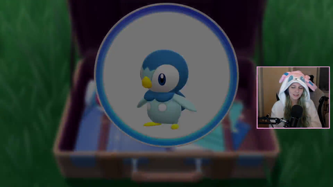 Streamer gets shiny piplup on first playthrough and doesn't notice or care