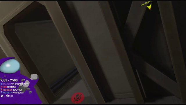 Uberhaxornova playing VR Among Us