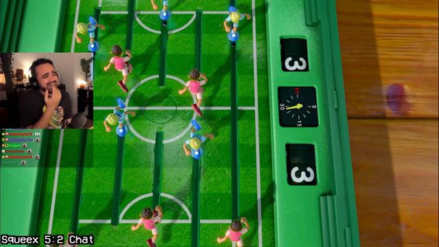 American plays soccer