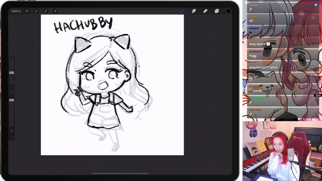 Twitch chat is teaching HaChubby the fundamentals of the English language