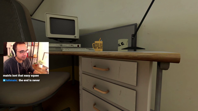 Stanley Parable triggers Squeex work PTSD...