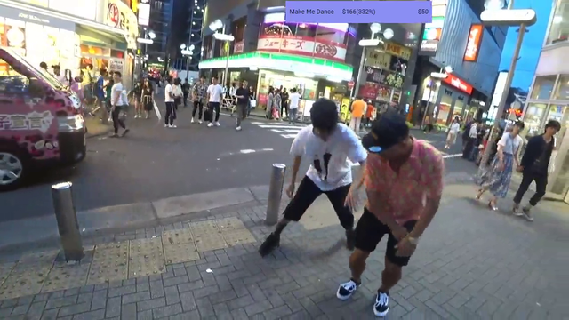 Joey Breaking while Mr Kiki freestyles