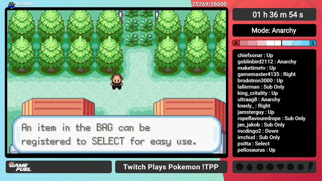 Mizkif is currently running Twitch Plays Pokemon on his stream where viewers can play Pokemon by typing commands in chat
