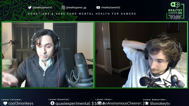 Dr.K asks Mitch how he can be nice to himself right now.