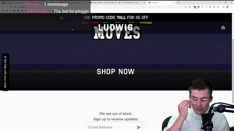 Ludwig investigates a viewer banned for advertising