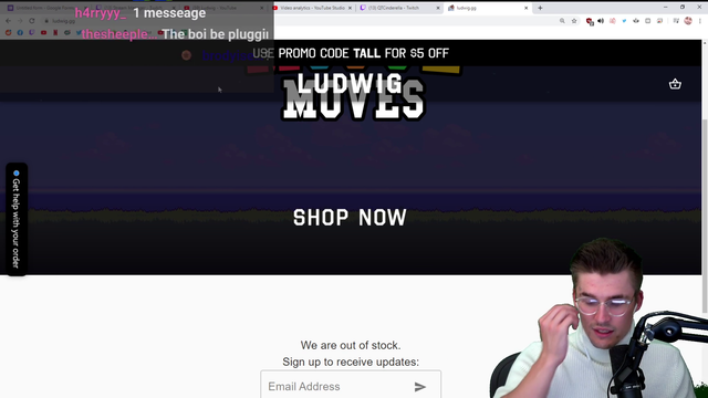 Ludwig investigates a viewer banned for advertising