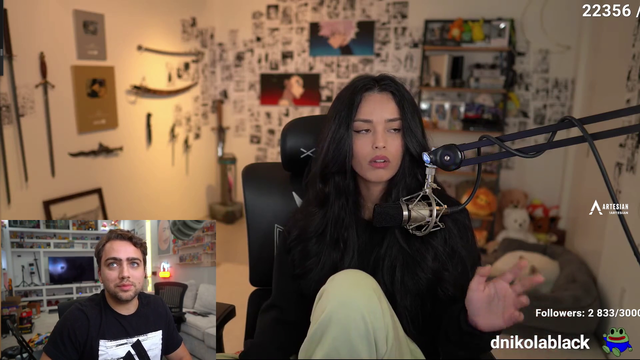 Mizkif waiting for his name to be dropped