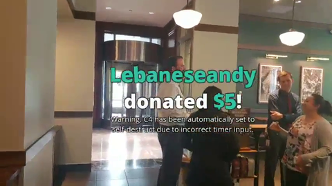 Racist American fleeing from innocent POC