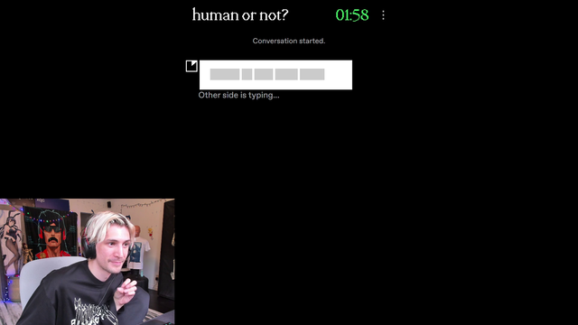 xQc tries to figure out if he is talking to an AI or a human