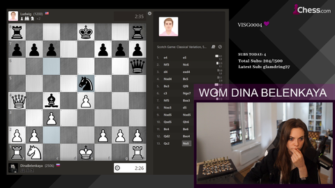Ludwig bot checkmates GM
