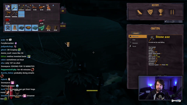 Destiny on Just Chatting streamers