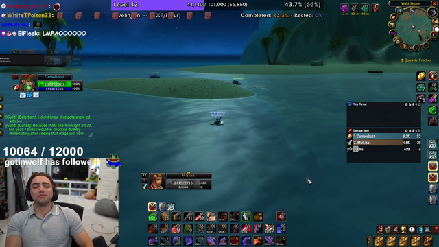 Soda confronting the murder