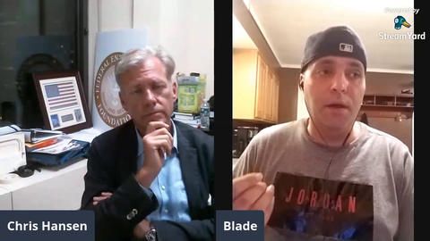 Bjorn pressing Chris Hansen