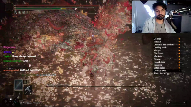 This guy has done the impossible, defeating Malenia with only Kicks, the fight lasted nearly 4 hours