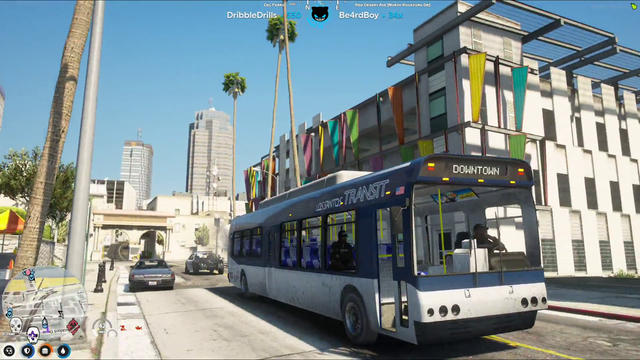 Bayvon and Copleone sends the bus.