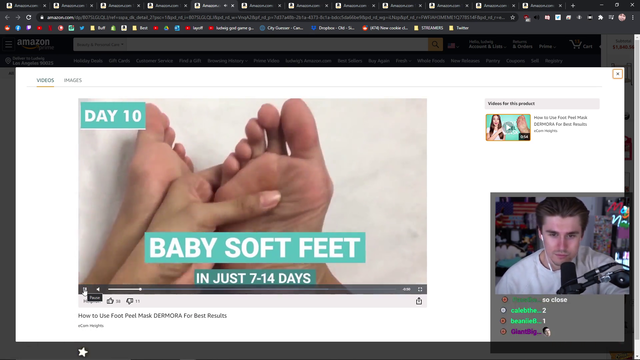 ludwig is a little feet boy
