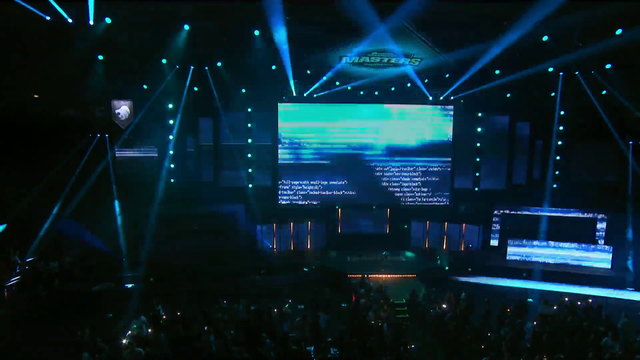 Instead of the grand finalists, Dreamhack audience gets an ad