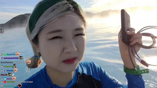 Hachu want to know how the hot spring taste