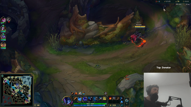 Forsen has Super Hitler for a top laner
