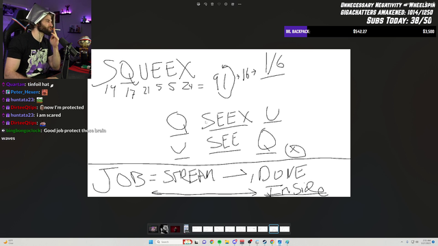 Wake uses ancient code to unlock the truth about Squeex