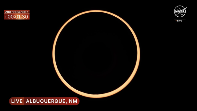 The "Ring of Fire" Annular Solar Eclipse