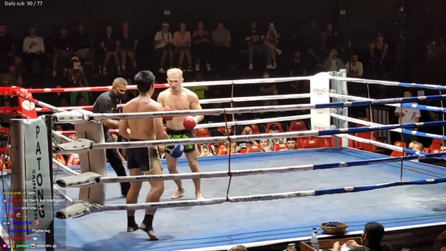 Referee wants some of that action too