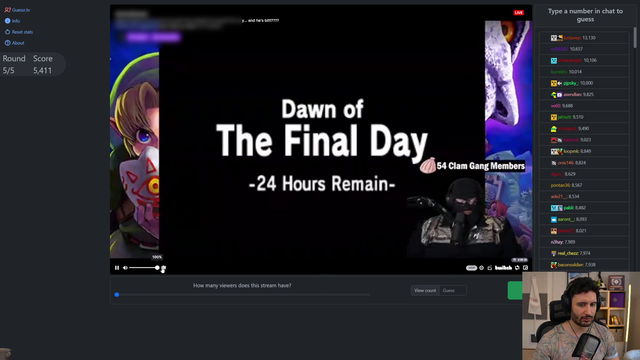 Nymn joins a stream at a bad time