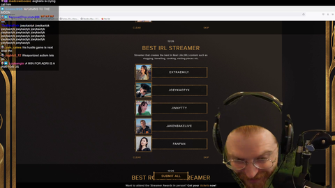 PaymoneyWubby makes amends with ExtraEmily by wholeheartedly voting for her for the Streamer Awards