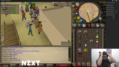 Yassuo/Tyler1 getting EZ loot in OSRS