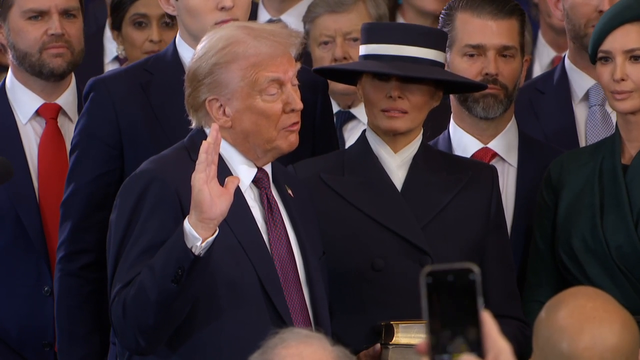 Twitch streamer Donald Trump sworn in as the 47th President of the United States