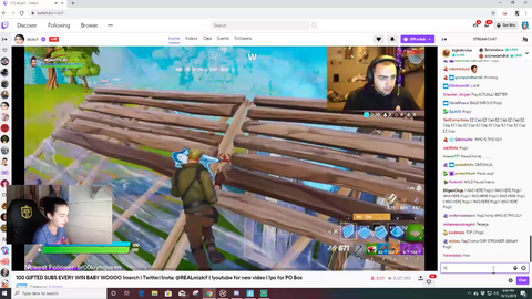 Ewok gets happy after seeing mizkif win his first game