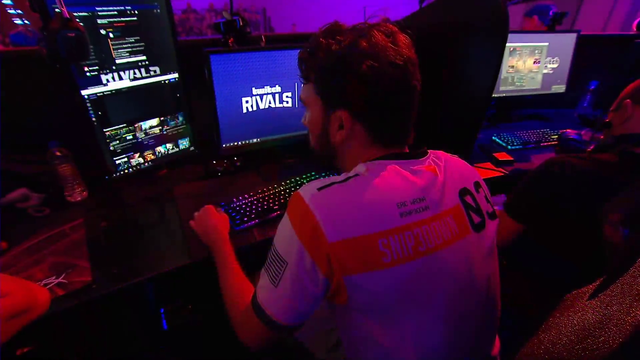 Twitch Rivals showing username and password of a streamer