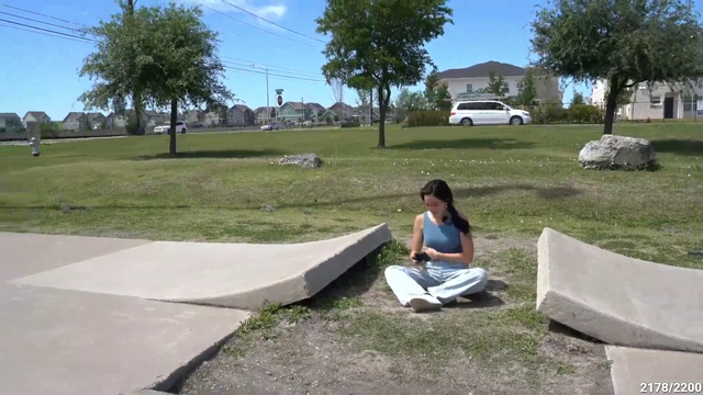Maya gets jumped by a skateboarder