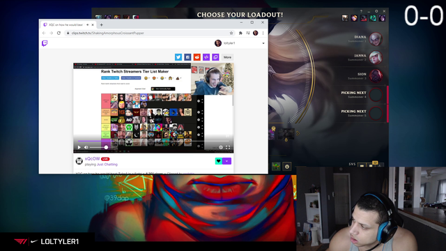 Tyler1 on XQC and his viewers