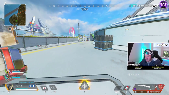 Tim with a classic on Cloakzy's stream