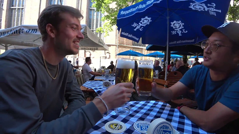 Jake's and Cook's first "Helles" beer