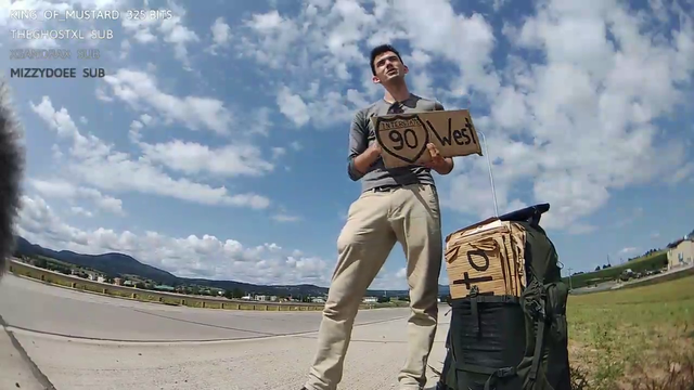 Hitch the hitchhiker gets IRL donation