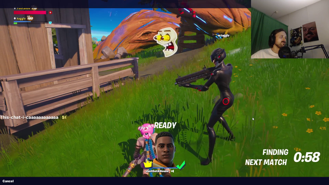 Sniper forgets he has open mic