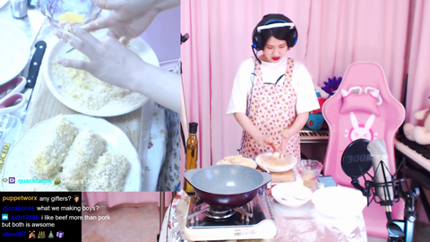 Korean Streamer HAchubby goes to wash hands