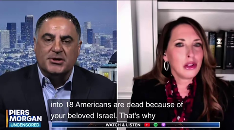 Cenk’s chair breaks during the Piers Morgan Uncensored show
