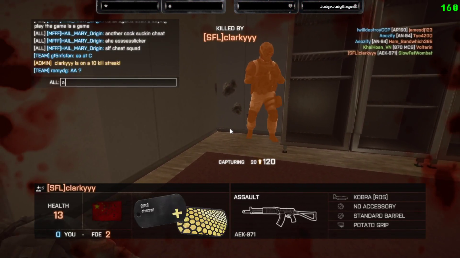 Battlefield streamer has mental breakdown on stream after dying to the same guy 4 times in a row.