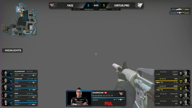CSGO caster's last moments before getting fired