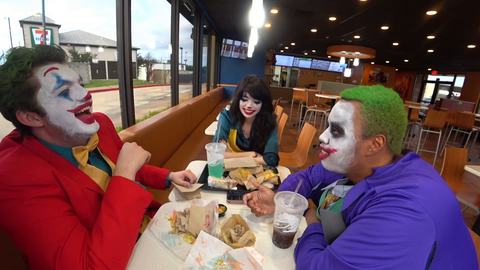Joker invades Taco Bell