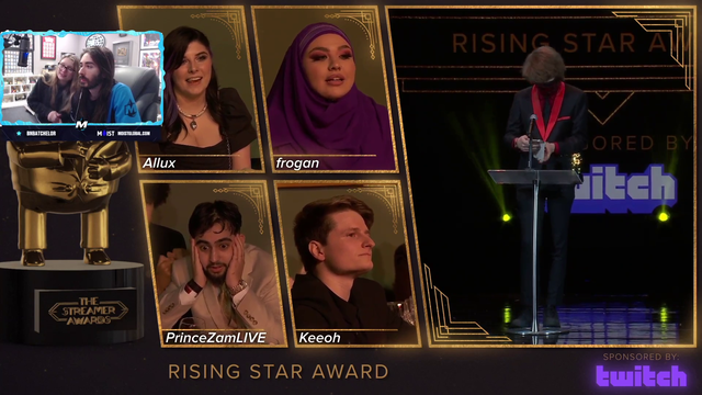 Stealth Attack at the Streamer Awards